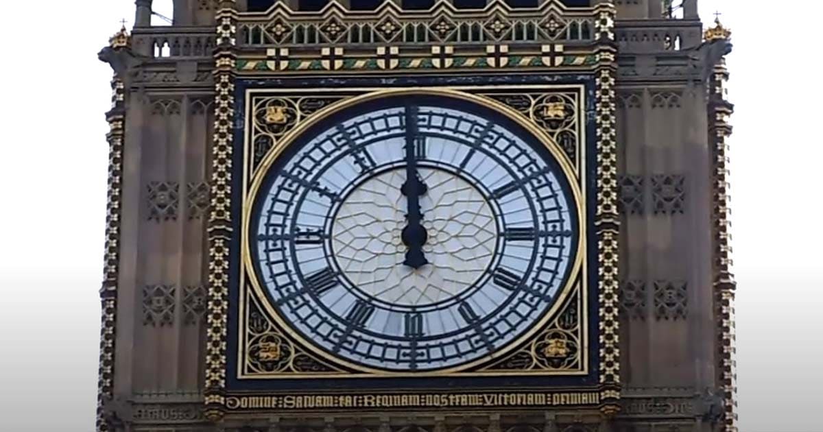 Big Ben clock Houses of Parliament