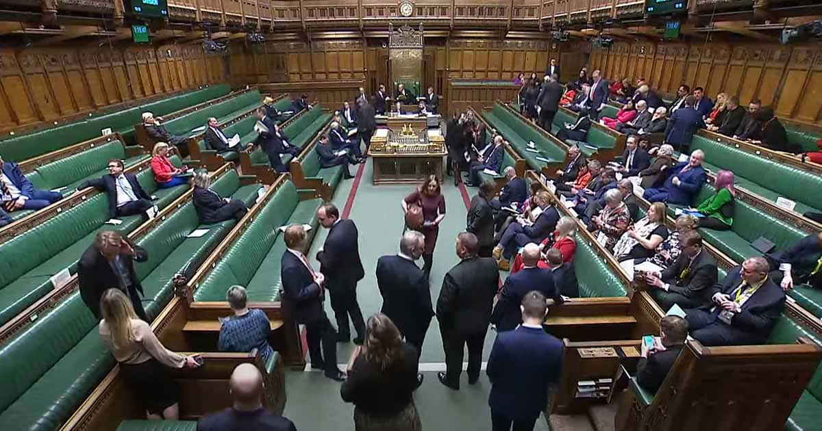 House of Common housing debate